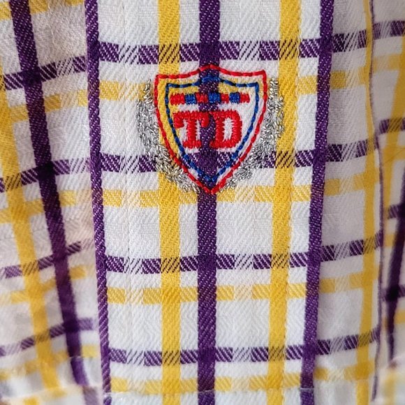 Thomas Dean Collegiate Men's Long-Sleeve Shirt XXLarge LSU - Picture 9 of 12